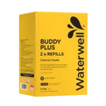 2 PACK REFILL BUDDY PLUS POOL FLOATER 5 IN 1 WATERWELL