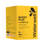 4 PACK REFILL BUDDY PLUS POOL FLOATER 5 IN 1 WATERWELL