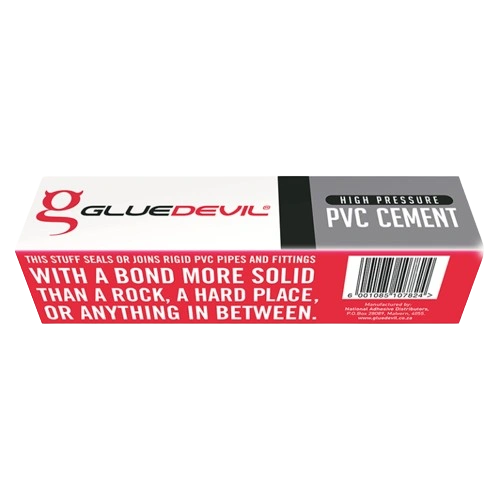 GLUE_DEVIL_HIGH_PRESSURE_PVC_WELD_250ML- (2) GLUEDEVIL PVC WELD HIGH PRESSURE 100ML (TUBE) - Image 1