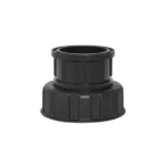 POOL FITTING PVC HALF UNION EARTHeCO PUMP (BLACK)