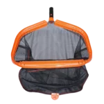POOL LEAF RAKE PRO HEAVY DUTY WITH V-CLIP (ALUMINIUM HANDLE)