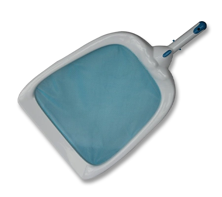 POOL-LEAF-SKIMMER-DELUX-WHITE-HEAVY-DUTY-WITH-V-CLIP Speck Leaf Skimmer Deluxe White H/D - Image 1