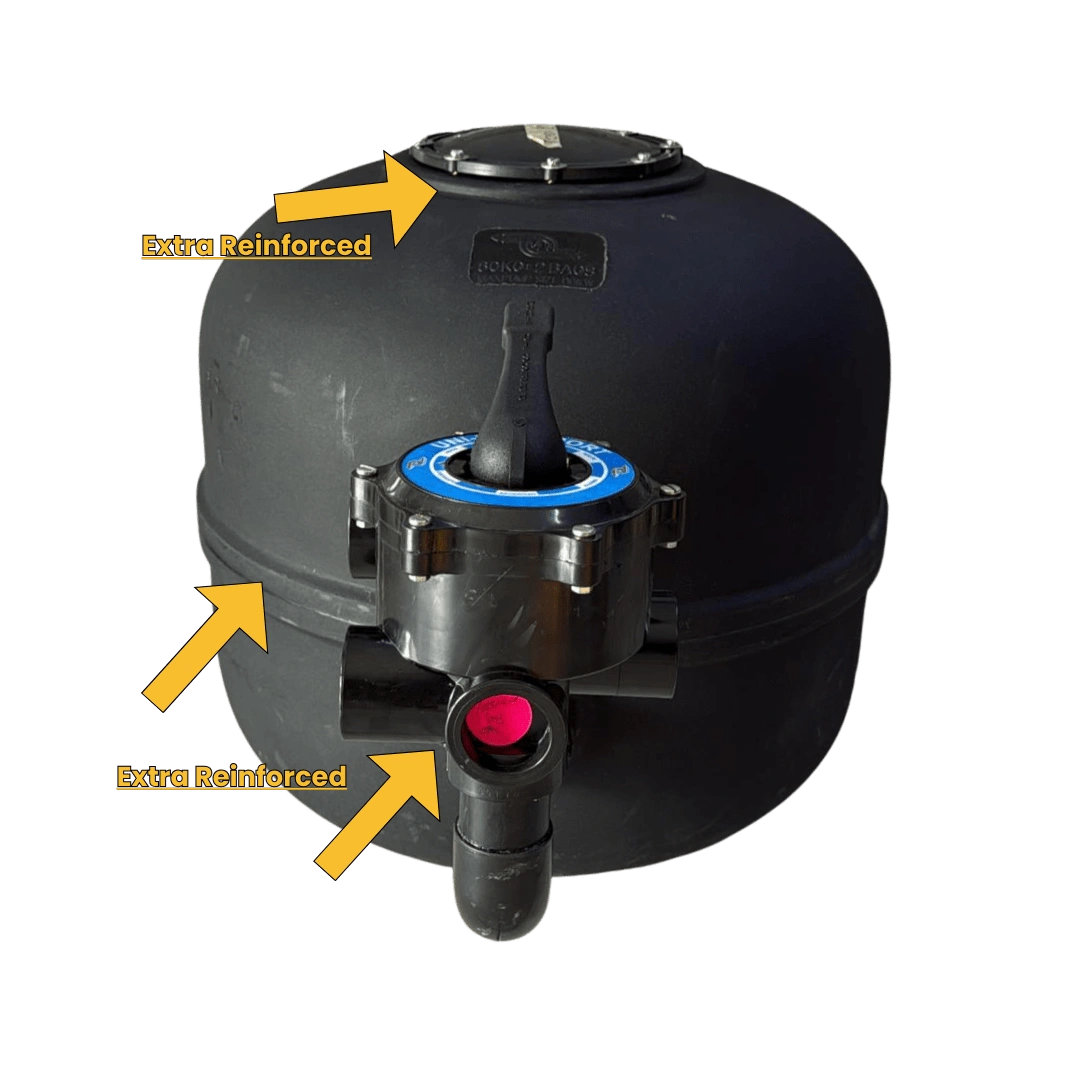 POOL-SAND-FILTER-PREMIUM-UNI-2-BAG-BLACK-5-year-Warranty-MAIN POOL FILTER PREMIUM 2 BAG - Image 1