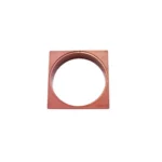 POOL WEIR REPLACEMENT AQUA WEIR DECK COLLAR BROWN LARGE