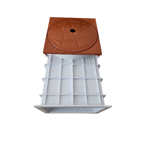 POOL-WEIR-STANDARD-EARTHECO-WHITE-WITH-FLAP-4-1 POOL WEIR STANDARD EARTHECO WHITE WITH FLAP - Image 1