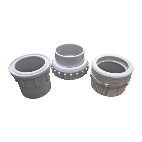 PVC Union 50mm 2″ Male Thread (White) - Image 5