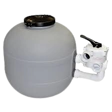POOL FILTER LID QUALITY SUPERFLO 2 (WITH O RING AND CLAMPS) - Image 3
