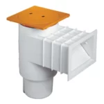 POOL WEIR SWIMQUIP COMPLETE WEIR GUNITE LARGE WHITE
