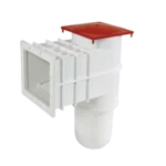 Speck Pool Weir Gunite Small White