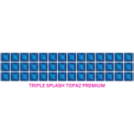 Add to wishlist POOL MOSAIC TRIPLE SPLASH TOPAZ PREMIUM