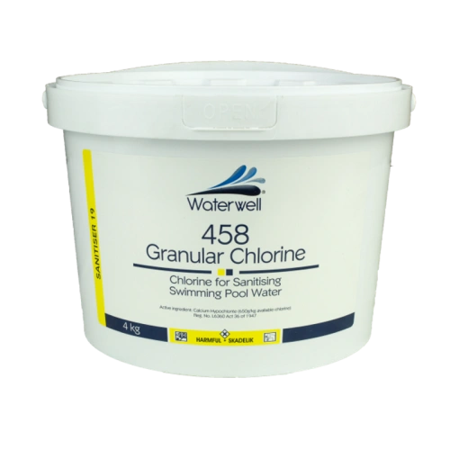 WATERWELL-CHLORINE-500x500 (2) POOL CHLORINE WATERWELL PROFESSIONAL 458 10KG (FREE WATER CLARIFIER INCLUDED) - Image 1
