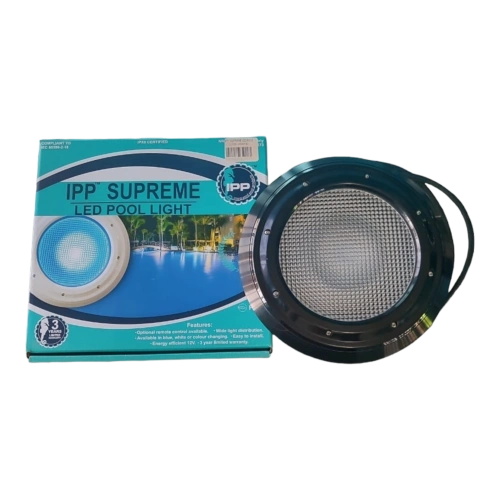 download - 2026-06-07T170155.398 POOL LIGHT IPP “SUPREME” LED RETROFIT RGBW COLOUR CHANGING (BLACK FACE) - Image 1
