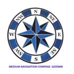 POOL MOTIF NAVIGATION COMPASS MEDIUM (1200mm)