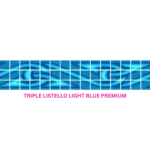 POOL MOSAIC TRIPLE LISTELLO LIGHT BLUE PREMIUM